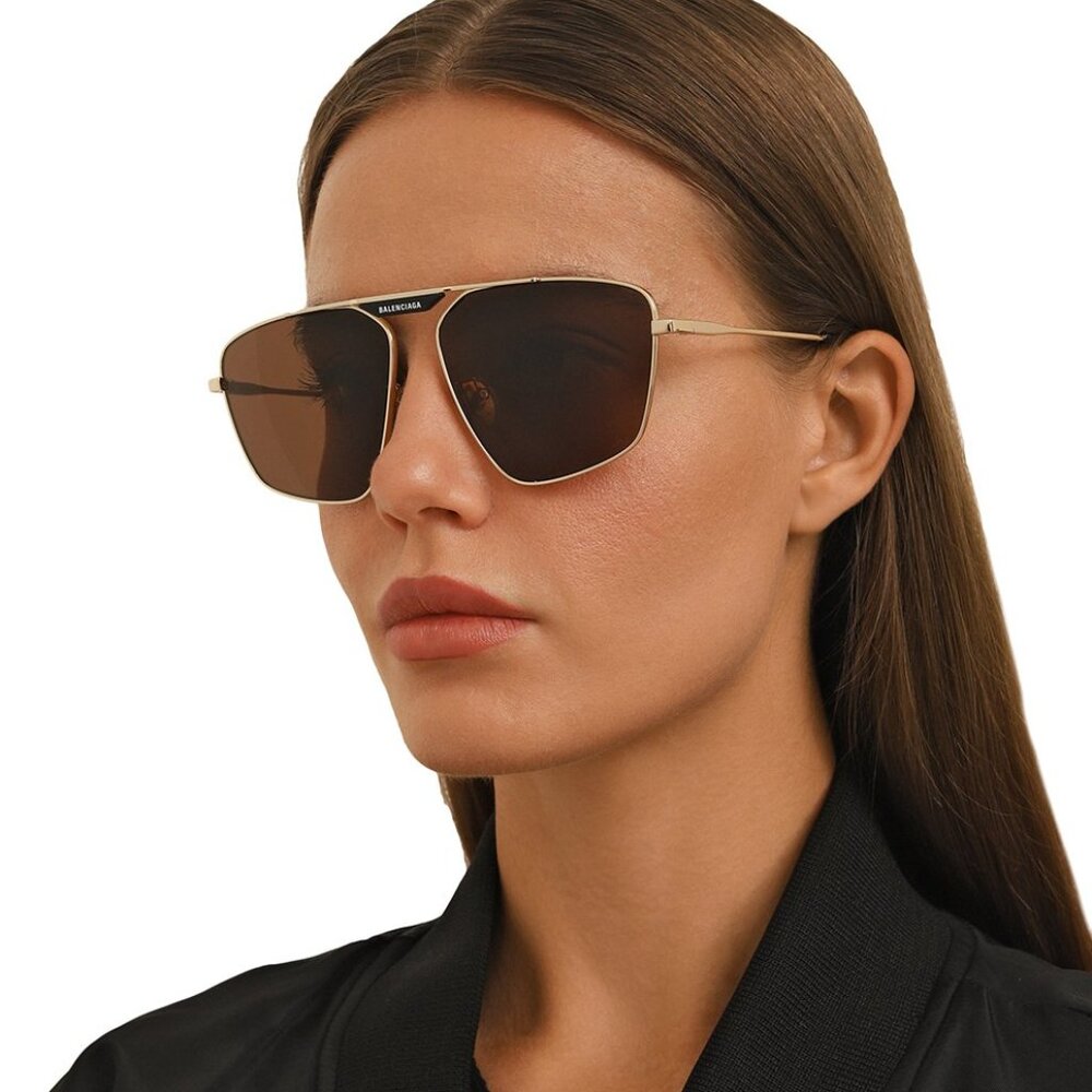 NEW BALENCIAGA SUNGLASSES UNISEX BALENCIAGA BB0246SA 003 EYEWEAR